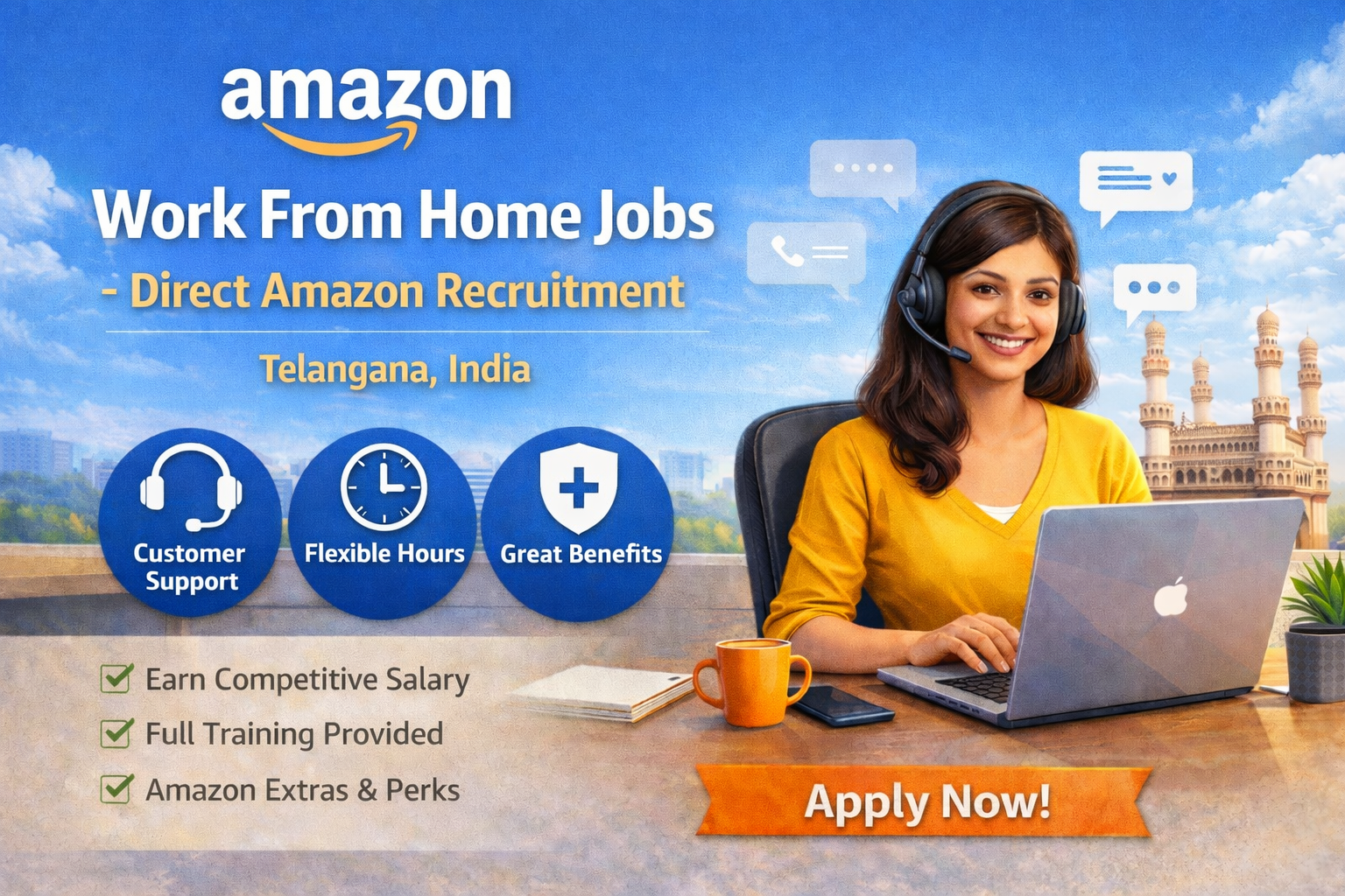 Amazon Work From Home Customer Support Associate 2026