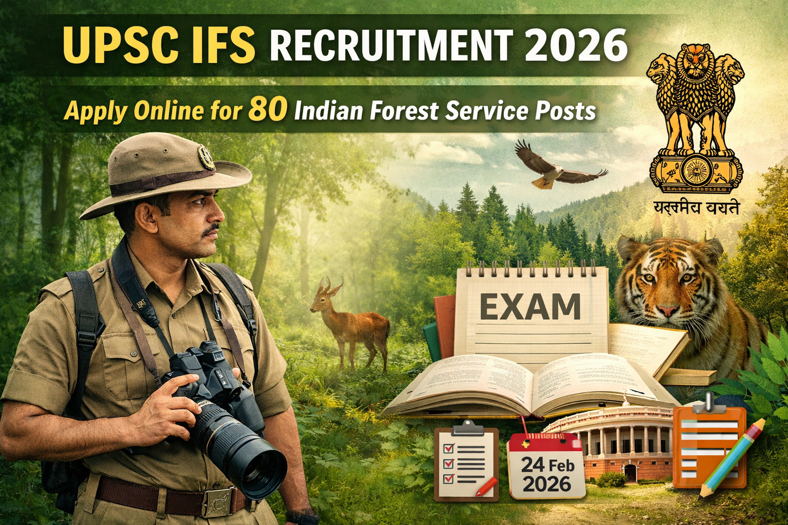 UPSC IFS Recruitment Notification 2026