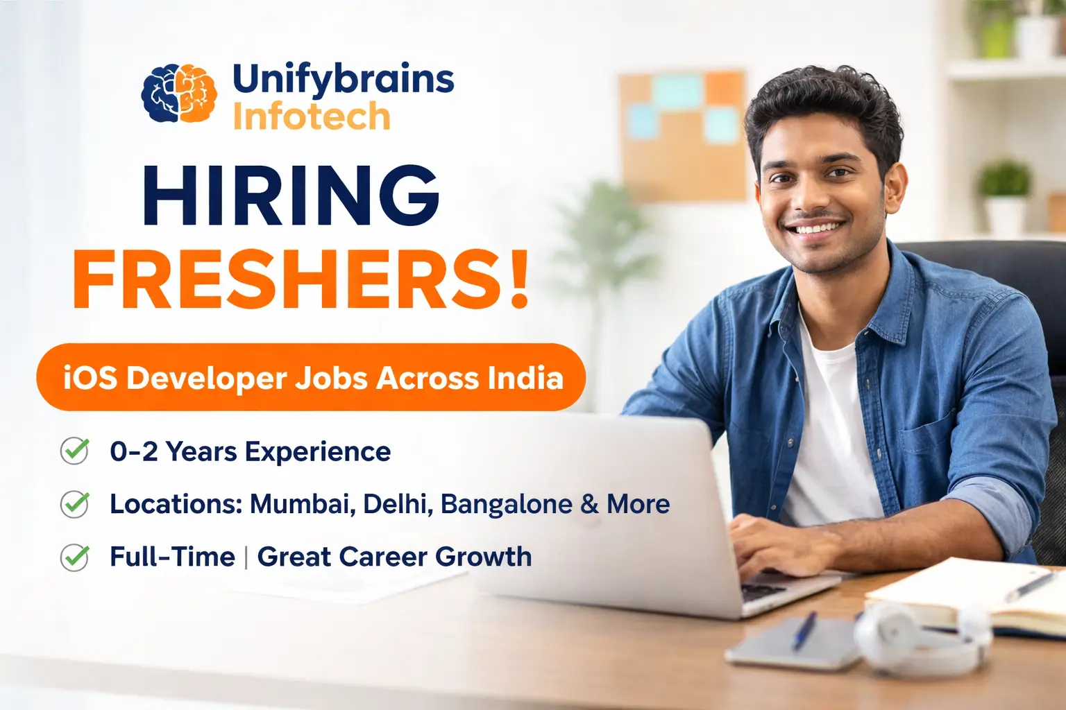 Unifybrains Infotech Hiring Freshers 2026