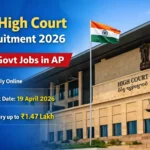 Govt Jobs in AP 2026