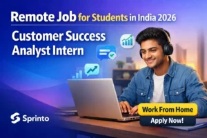 Remote Job for Students in India 2026