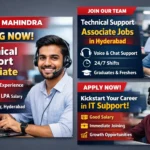 Tech Mahindra Technical Support Associate Jobs in Hyderabad