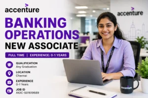 Accenture Banking Operations New Associate Recruitment 2026