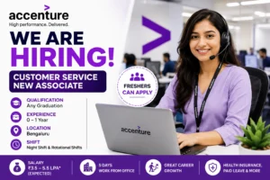 Accenture Customer Service New Associate Recruitment 2026