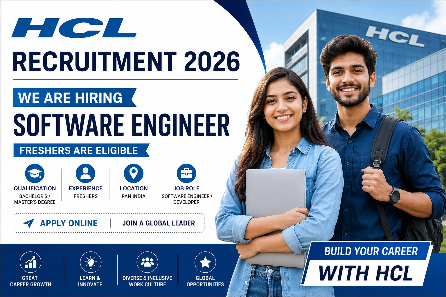 HCL Recruitment 2026