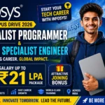 Infosys Off Campus Drive 2026