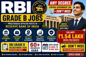 RBI Grade B Recruitment 2026