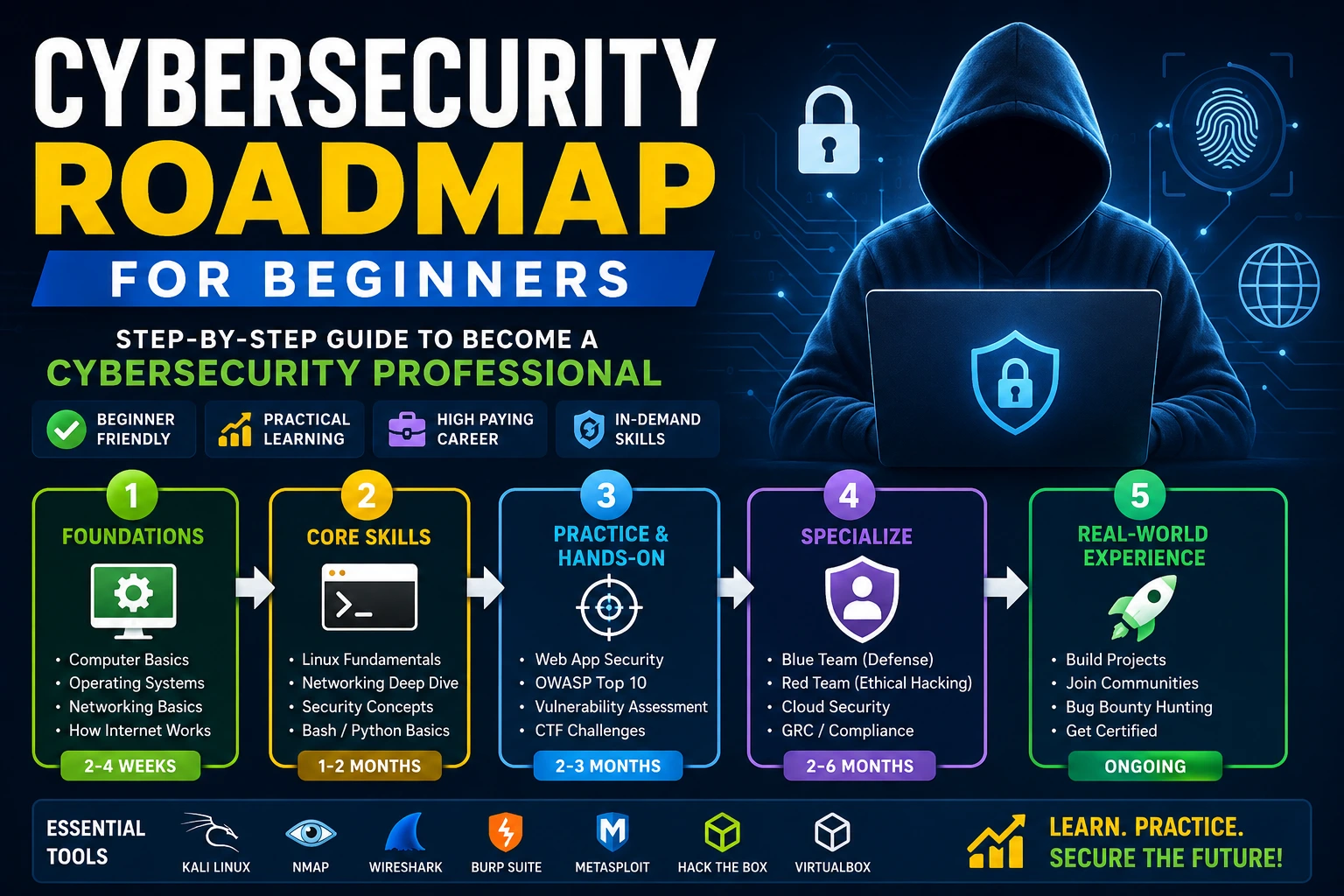 Cybersecurity Roadmap for Beginners 2026