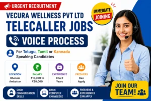 Telecaller Jobs 2026 in Chennai