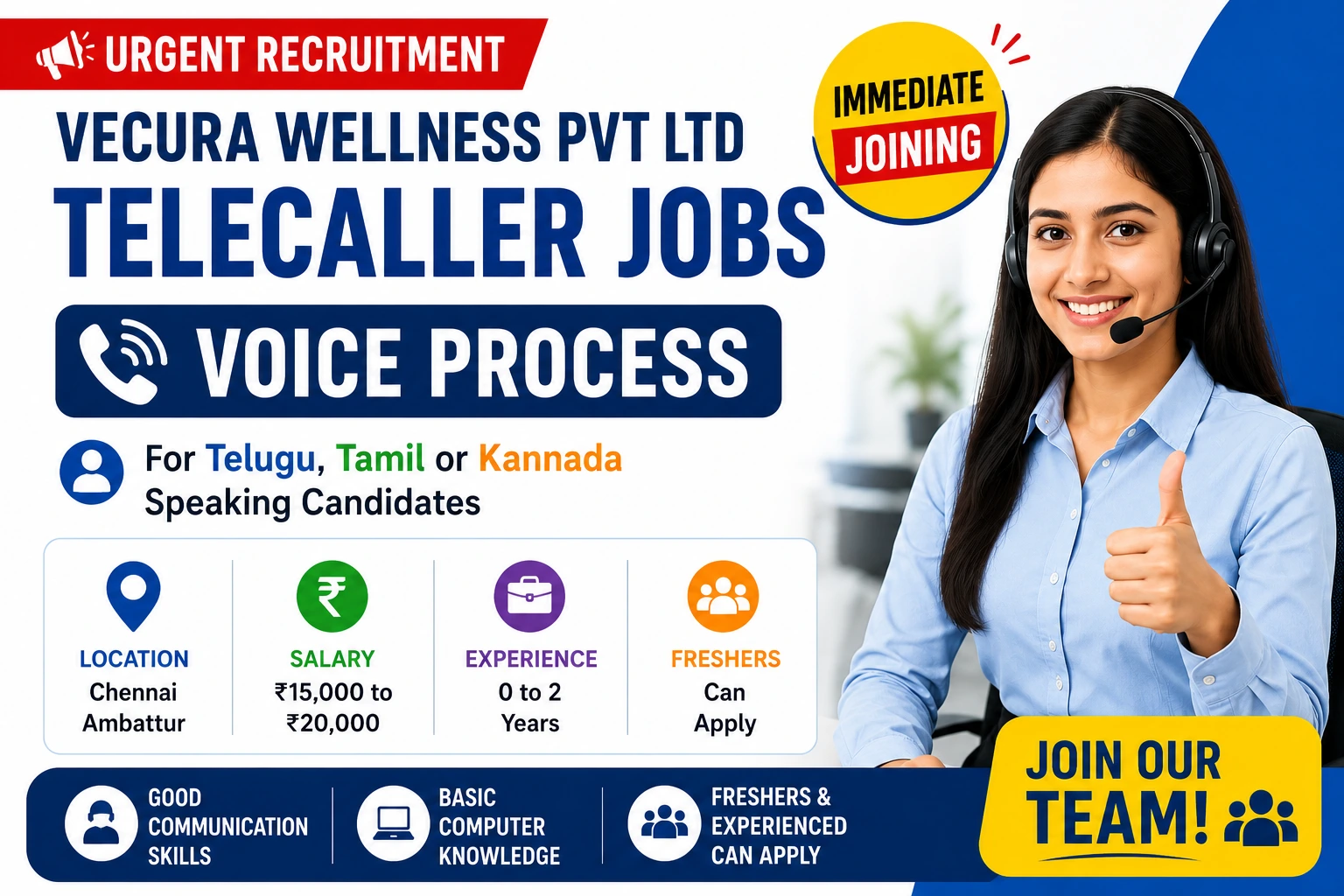 Telecaller Jobs 2026 in Chennai
