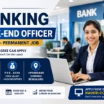Banking Back-end Officer Recruitment 2026 - Freshers Welcome - Any Degree | Permanent Private Bank Jobs