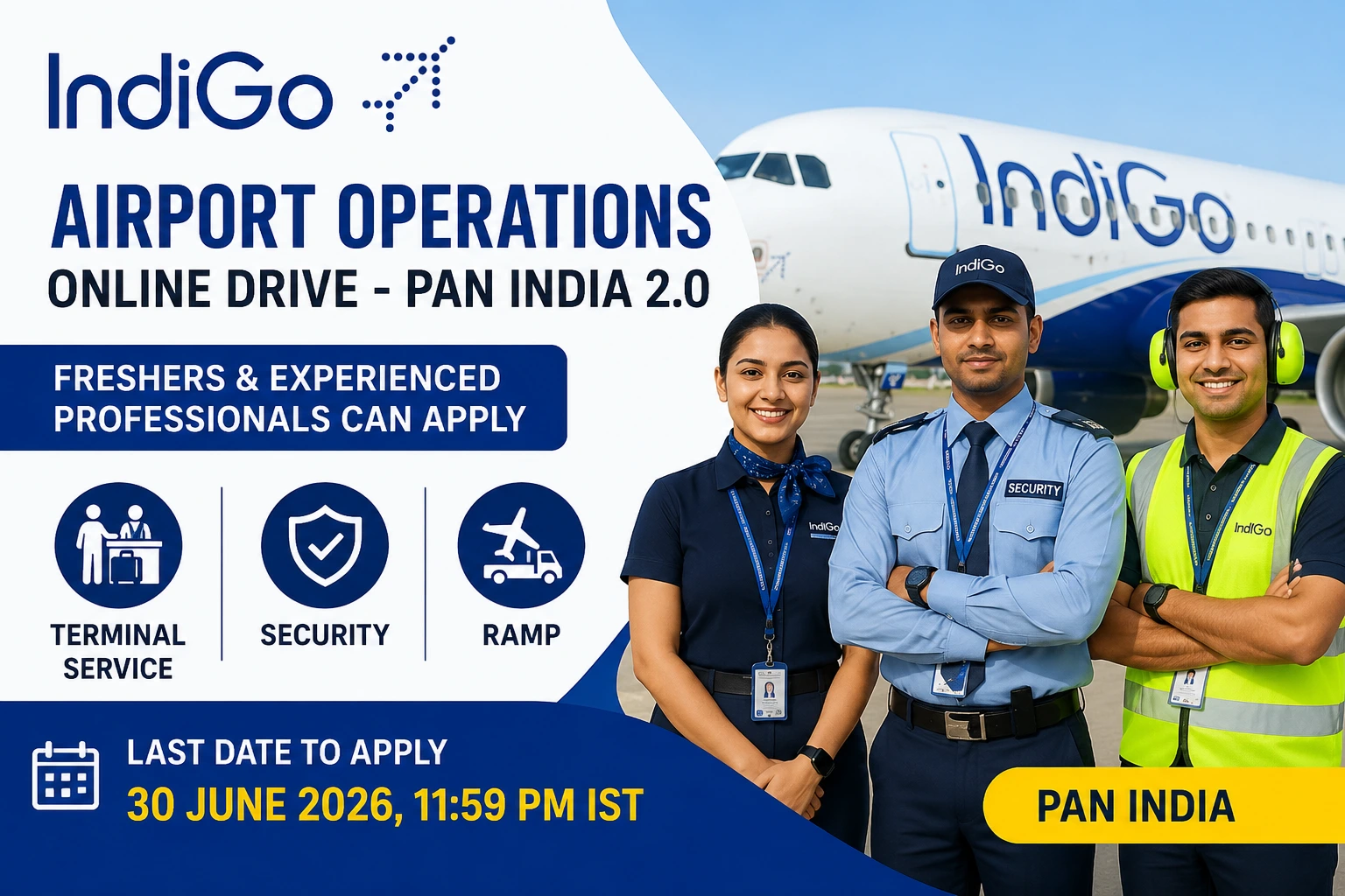 IndiGo Airport Operations Online Drive 2026
