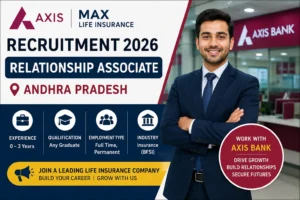 Axis Max Life Insurance Recruitment 2026