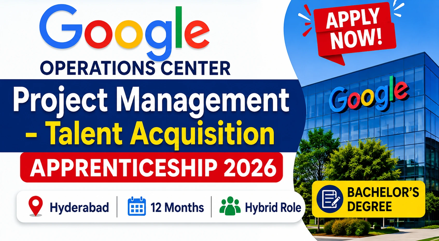 Google Operations Center Hiring 2026