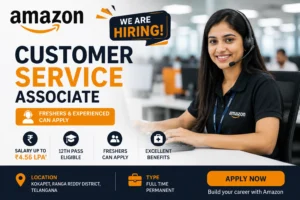 Amazon Customer Service Associate Recruitment 2026