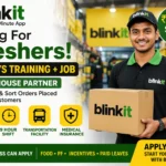 Blinkit Hiring for Freshers 2026 -15 Days Training + Job | Warehouse Partner Jobs - Apply Online