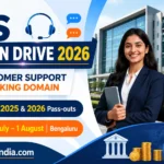 TCS Walk in Drive 2026 for Freshers -Customer Support – Banking Domain | Bengaluru | Apply Now