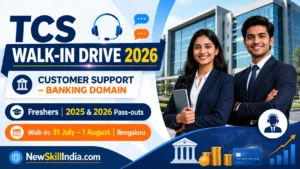 TCS Walk in Drive 2026 for Freshers -Customer Support – Banking Domain | Bengaluru | Apply Now