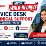 Tech Mahindra Walk in Drive 2026 – Service Desk Technical Support (International Voice) | Freshers & Experienced