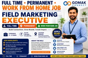Field Marketing Executive Jobs 2026 at Gomak Connect – Remote Hiring