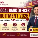 PNB Local Bank Officer Recruitment 2026