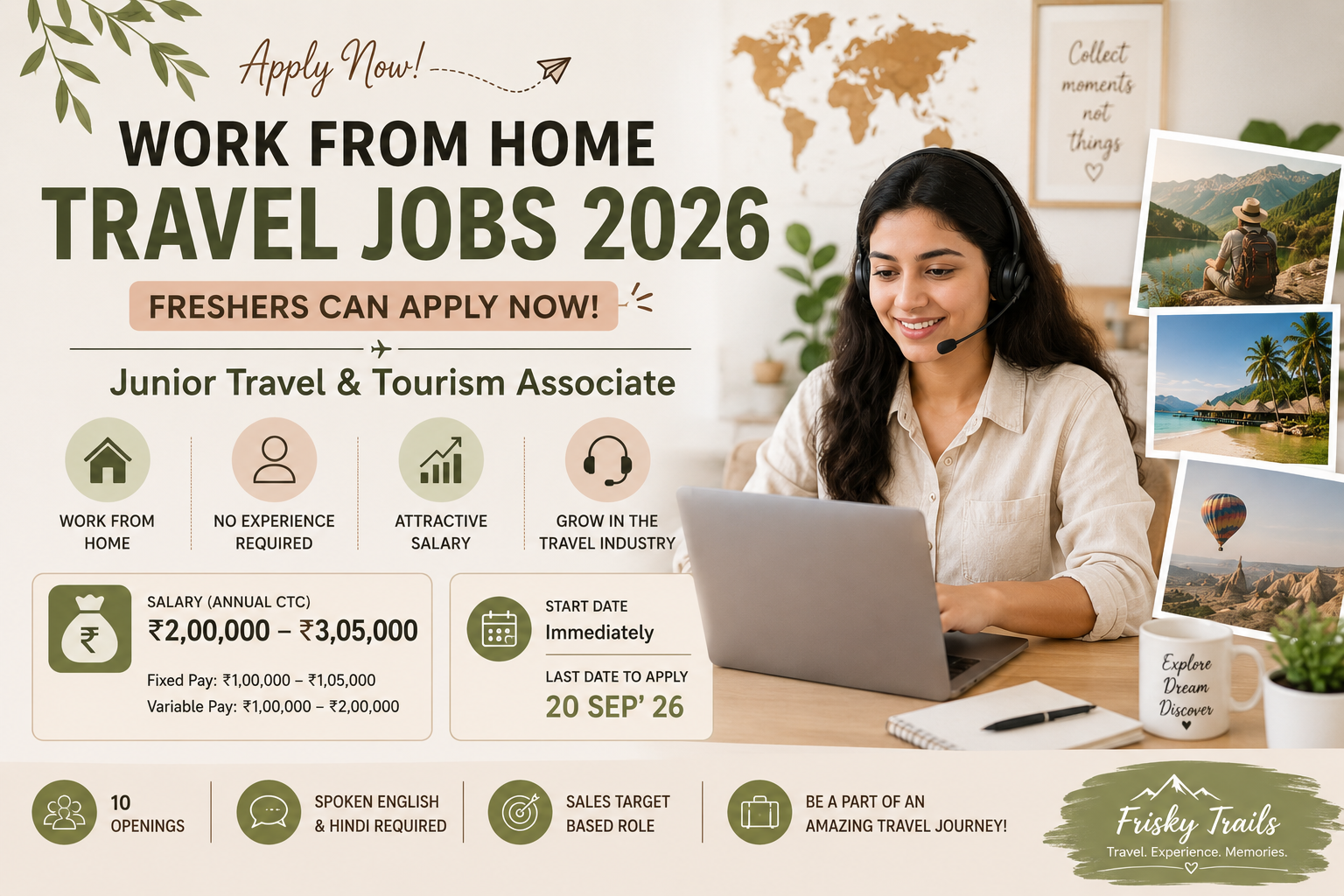 Work From Home Jobs for Freshers