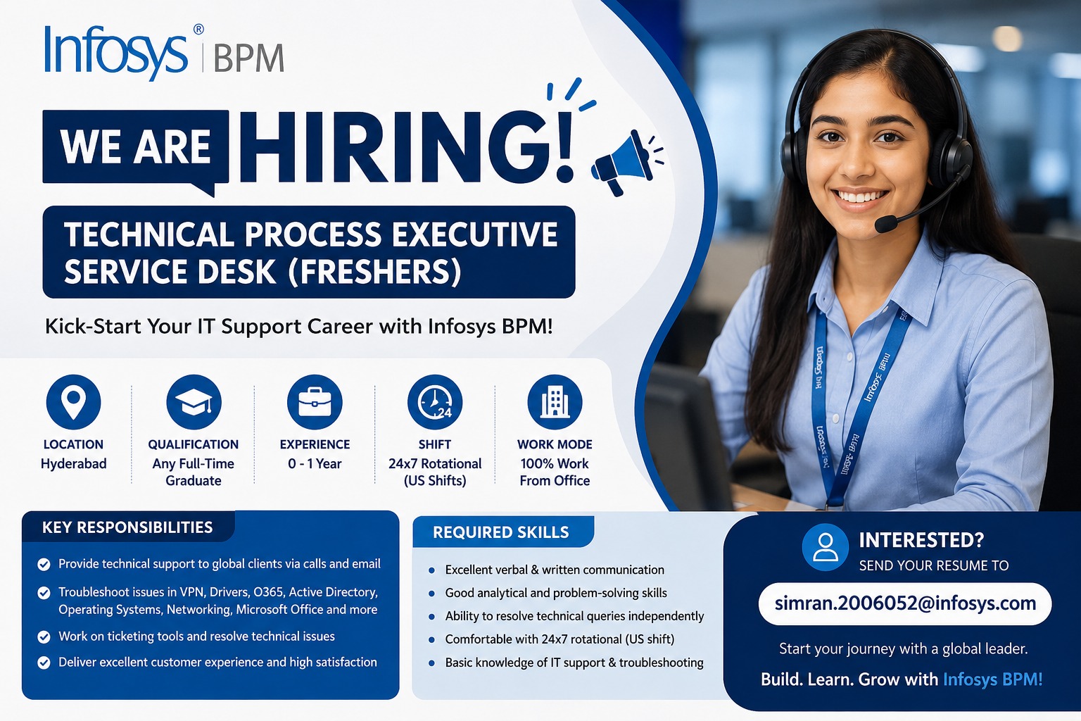 Infosys BPM Jobs 2026