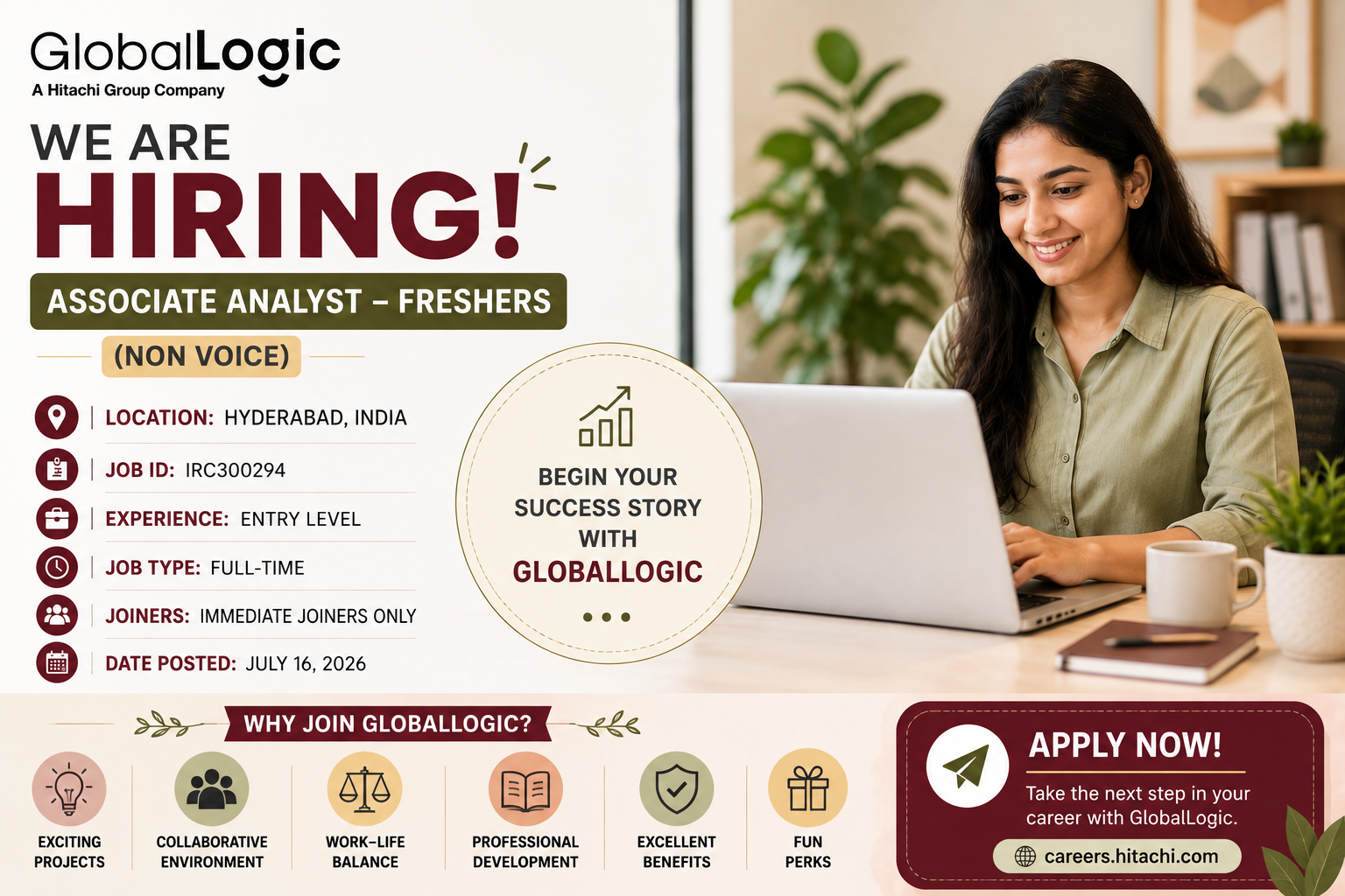 GlobalLogic Hiring Freshers 2026