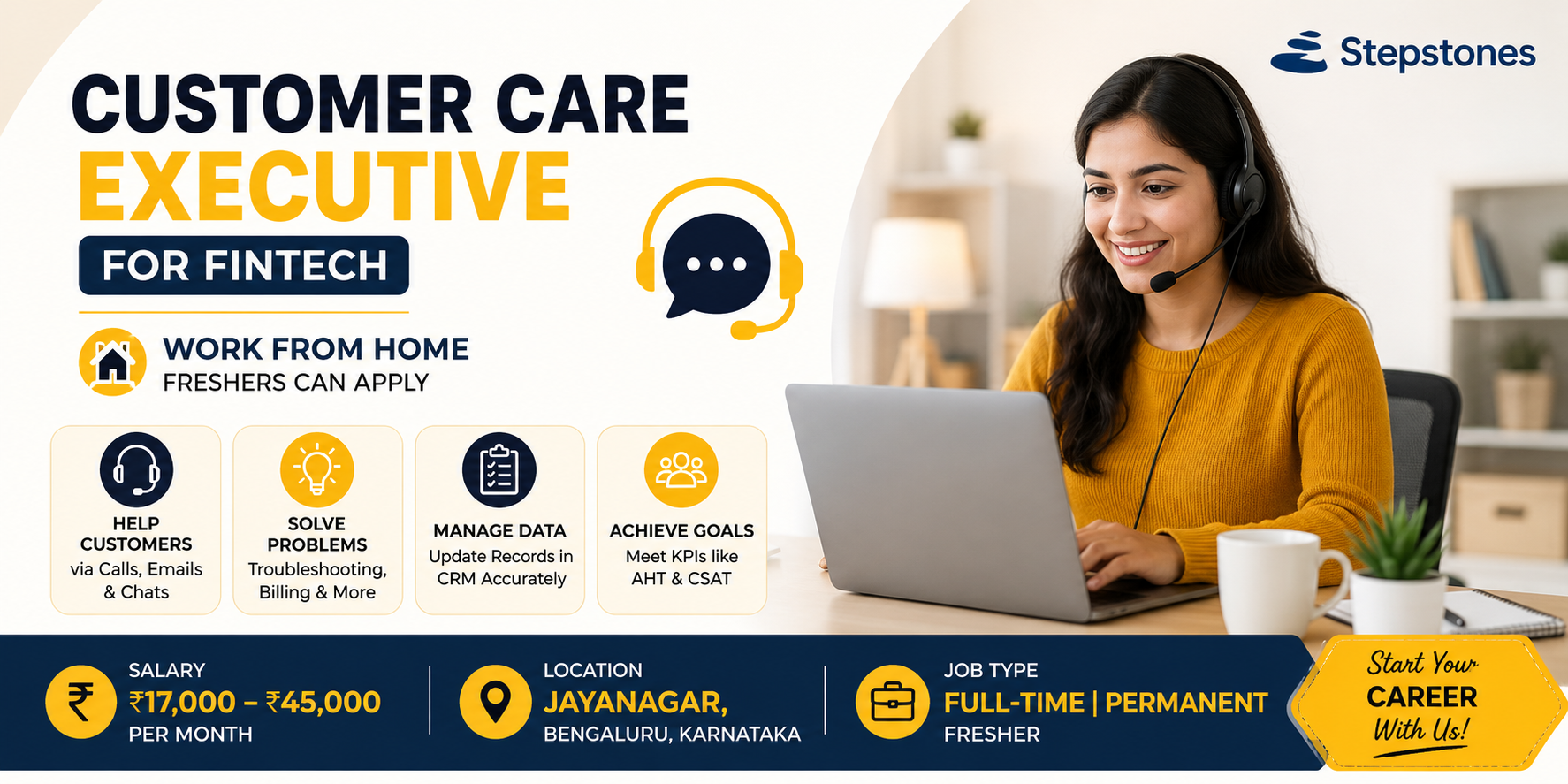 Customer Care Executive Work From Home