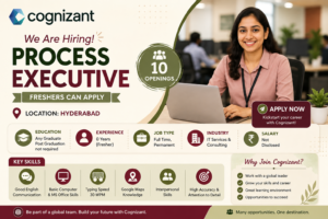 Cognizant Process Executive Jobs