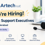 Artech LLC Chat Support Executive Jobs in Hyderabad 2026
