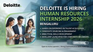 Deloitte HR Internship 2026
