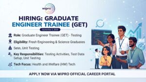 Wipro Graduate Engineer Trainee Recruitment 2026