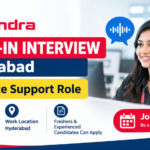 Tech Mahindra Walk-In Interview Hyderabad: Voice Support Role