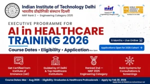 IIT Delhi AI in Healthcare Programme 2026