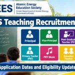 AEES Teaching Recruitment 2026: 254 Vacancies, Eligibility, Application Dates and Apply Online
