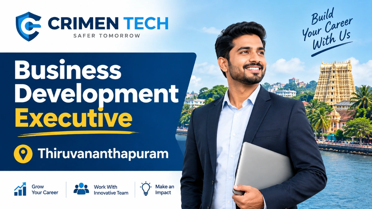 Business Development Executive Jobs in Thiruvananthapuram : Crimen Tech Hiring