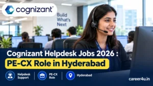 Cognizant Helpdesk Jobs 2026 : PE-CX Role in Hyderabad
