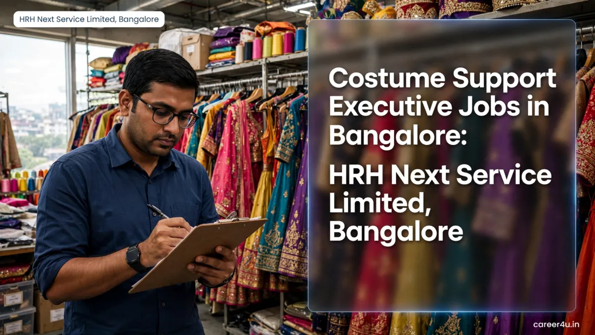 Costume Support Executive Jobs in Banglore : HRH Next Service Limited, Bangalore