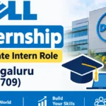 Dell Internship: Graduate Intern Role in Bengaluru (D11709)