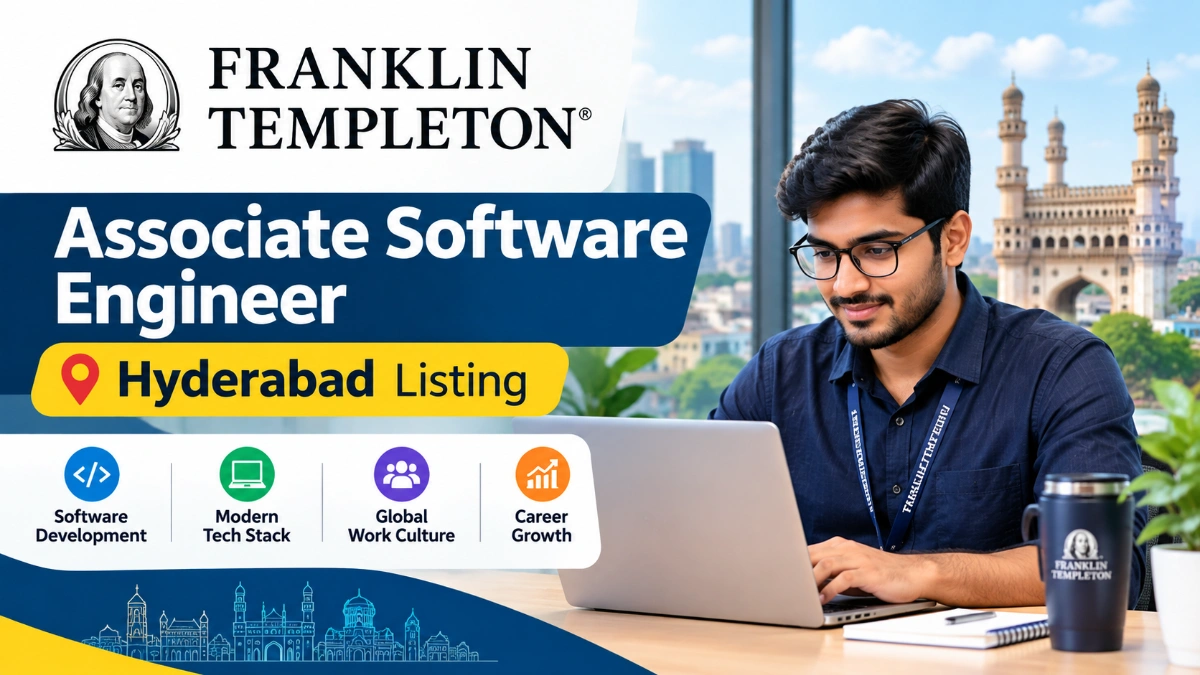 Franklin Templeton Associate Software Engineer: Hyderabad Listing