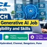 HCLTECH Analyst Generative AI Job: Role, Eligibility and Skills