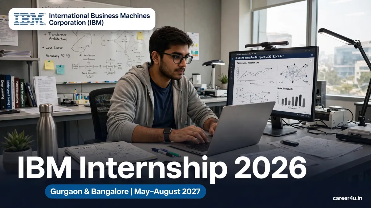 IBM Internship 2026: Research Intern Roles in Gurgaon & Bangalore | AI/ML