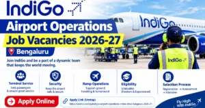 IndiGo Airport Operations Job Vacancies 2026-27: Bengaluru, Eligibility and Apply Online