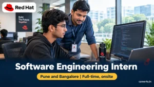Red Hat Software Engineering Intern 2026 : Pune and Bangalore Roles
