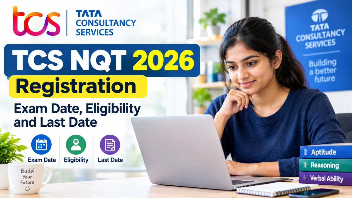 TCS NQT 2026 Registration: Exam Date, Eligibility and Last Date