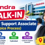 Tech Mahindra Hyderabad Walk-In for Customer Support Associate: Dates, Eligibility and Venue