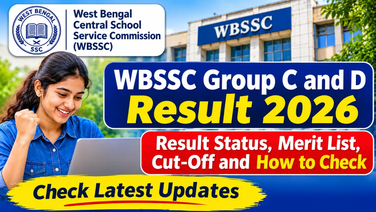 WBSSC Group C and D Result 2026: Result Status, Merit List, Cut-Off and How to Check