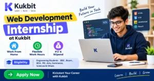 Web Development Internship at Kukbit: Stipend, Eligibility and Details