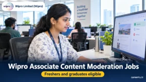 Wipro Associate Content Moderation Jobs in Bangalore 2026: Graduate Vacancy